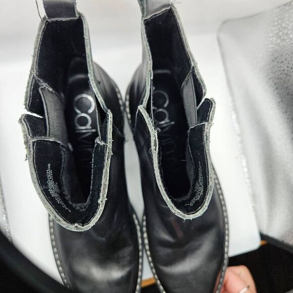 Calvin Klein Amina womens Ankle Boot Size 8M Line New Conditions - Picture 10 of 10